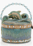 Crystal Dolphin Crossbody Handbag