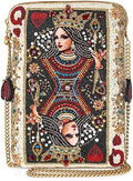 Mary Frances The Queen Beaded Mini Crossbody Bag