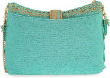 Mary Frances Shimmy Beaded Fringe Clutch Handbag