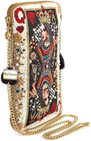 Mary Frances The Queen Beaded Mini Crossbody Bag