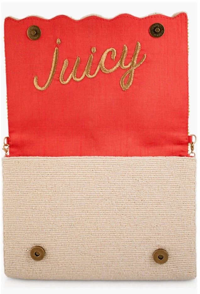 Sun Kissed Orange Crossbody Handbag