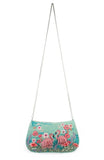 Flirty Flamingo Crossbody Handbag