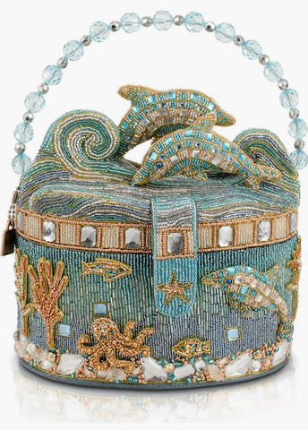 Crystal Dolphin Crossbody Handbag