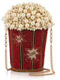 Movie Night Popcorn Crossbody Handbag