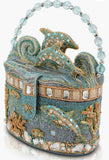 Crystal Dolphin Crossbody Handbag