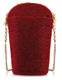 Movie Night Popcorn Crossbody Handbag