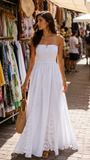 100% Italian linen Made in Italy with lace