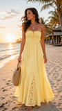 100% Italian linen Made in Italy with lace