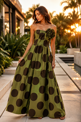 Polka dot dresses