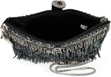 Shimmy, Black Crossbody Handbag